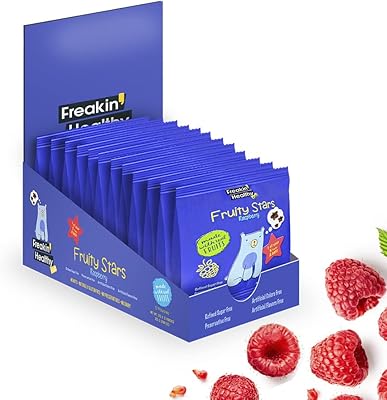 Freakin' healthy fruity star gelée de fruits 100 % naturelle, 21 g, paquet de 12, 252 g, adaptée aux enfants, sans gluten, végétalienne et fabriquée avec de vrais fruits. DIAYTAR COTE D'IVOIRE, à la pointe de l'e-commerce en Côte d'Ivoire, offre une plateforme de shopping en ligne sécurisée et conviviale. Ses plus de 300 000 références couvrent une large gamme de produits, allant des articles ménagers aux produits high-tech, en passant par les accessoires de mode et les articles de sport. Les clients bénéficient d'une expérience d'achat fluide et d'un service client dédié.