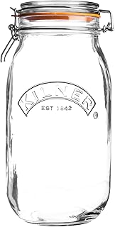 Pot rond à clip kilner 25,493 l | pot de conservation, de stockage et de confiture avec couvercle à clip. DIAYTAR COTE D'IVOIRE, c'est plus de 300 000 références à portée de clic, la boutique en ligne généraliste leader en Côte d'Ivoire propose une large gamme de produits pour répondre à vos besoins du quotidien. Avec une sélection de produits de qualité, DIAYTAR vous permet de faire vos courses en ligne en toute confiance. DIAYTAR, c'est la pratique, c'est l'innovation, c'est la facilité !