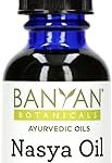Huile nasya banyan botanicals - certifiée biologique par l'usda - gouttes nasales
