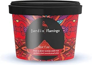 Exfoliant visage et corps flamant rose fassi jardin acre, 400 g