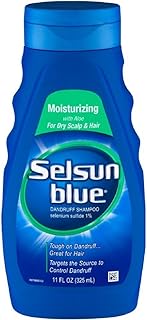 Shampoing hydratant selsan blue aloe vera pour pellicules, 11 oz (paquet de 3)