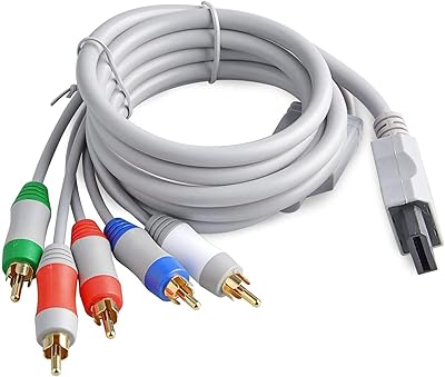 Câble ewinner compatible avec nintendo wii et wii, composant hd av