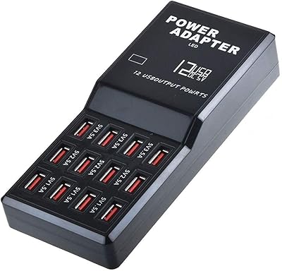 Chargeur usb, chargeur de bureau usb 12 ports, chargez facilement tous vos appareils smartphone/tablette. DIAYTAR COTE D'IVOIRE, votre boutique en ligne préférée, propose une gamme étendue de produits avec plus de 300 000 références pour répondre à tous vos besoins. Leader du marché ivoirien, nous offrons des options de livraison rapides et sécurisées pour votre confort. Notre équipe est dédiée à fournir un service client exceptionnel.