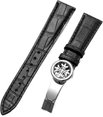 Pour bracelet de montre patek philippe 5146 5396 bracelet en cuir d'alligator véritable. En tant que leader en Côte d'Ivoire, DIAYTAR COTE D'IVOIRE se distingue par sa capacité à offrir des produits de qualité à des prix compétitifs, avec une livraison rapide et fiable. La boutique en ligne est conçue pour offrir une expérience d'achat agréable et sécurisée, permettant aux clients de naviguer facilement à travers les catégories de produits. DIAYTAR COTE D'IVOIRE est devenue la référence pour les achats en ligne en Côte d'Ivoire.
