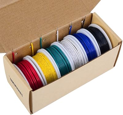 Kit de fils solides tufeng 18 awg - 6 bobines de couleurs différentes 20 pieds 18 fils de connexion - kit de fils de connexion. DIAYTAR COTE D'IVOIRE est une boutique en ligne qui valorise la satisfaction de ses clients, en proposant des offres promotionnelles et des rabais régulièrement. Avec son équipe de service client dédiée, les clients reçoivent une assistance personnalisée pour une expérience d'achat en ligne exceptionnelle.
