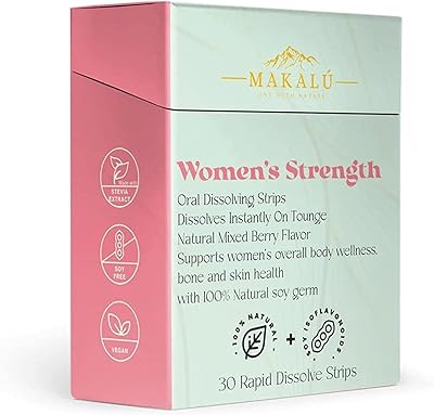 Bandes orales puissantes makalu pour femmes végétaliennes | germe de soja 100 %