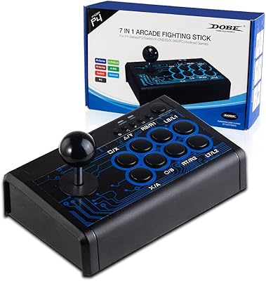Zertair arcade fighting stick, contrôleur de jeu d'arcade 7 en 1 avec port usb, plug and play, compatible avec ps4 ps3 xbox one xbox360 pc switch android. DIAYTAR COTE D'IVOIRE est une boutique en ligne qui propose une grande variété de produits à des prix compétitifs. Elle est connue pour sa qualité de service et sa livraison rapide, ce qui en fait l'un des sites de commerce électronique les plus populaires en Côte d'Ivoire. Ses clients apprécient la facilité d'utilisation du site et la grande sélection de produits proposés.