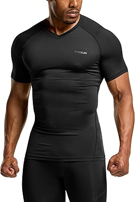 Tsla chemises de compression tactiques à manches courtes et sèches pour hommes, chemise d'entraînement de sport, t-shirt actif de couche de base en plein air. Avec une gamme de produits très variée, DIAYTAR COTE D'IVOIRE est la boutique en ligne idéale pour faire vos achats en toute commodité. Nous mettons à votre disposition plus de 300 000 références de haute qualité. Notre objectif est de vous offrir la meilleure expérience d'achat en ligne.