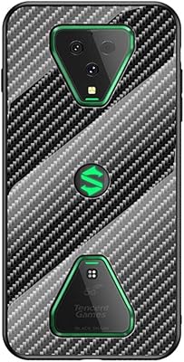 Coque mooncase xiaomi black shark 3, étui de protection en verre trempé antichoc