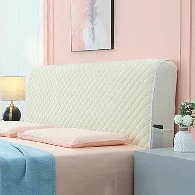 Tête de lit en velours doux et confortable, double, queen, king size, protecteur de dossier, extensible, couleur unie, anti-poussière, tête de lit épaisse pour décoration de chambre à coucher, rose-200 cm (beige 180 cm). Grâce à sa présence en ligne, DIAYTAR COTE D'IVOIRE permet aux clients de toute la Côte d'Ivoire de bénéficier d'une expérience d'achat unique et pratique. La boutique en ligne généraliste propose une large gamme de produits, des prix compétitifs et une livraison rapide. Les clients peuvent également profiter de conseils d'experts et de services après-vente de haute qualité.