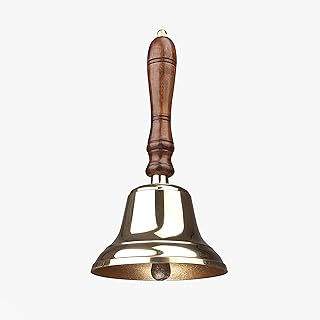Accessoires de bar à main acl pour la maison et le pub - cloche à poignée en bois pour la décoration nautique - cloche en laiton unique avec des sons clairs et forts, parfaite pour noël, la réception et les bars. DIAYTAR COTE D'IVOIRE est une boutique en ligne généraliste qui propose plus de 300000 références de produits divers, servant ainsi de solution idéale pour trouver tout ce dont vous avez besoin en un seul endroit. La boutique est devenue le leader du marché ivoirien en matière de commerce en ligne. Elle offre une expérience d'achat en ligne sûre et pratique.