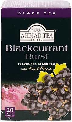 Ahmed tea black current burst thé noir, 20 sachets de thé. En tant que boutique en ligne généraliste, DIAYTAR COTE D'IVOIRE répond aux besoins de ses clients en leur offrant une grande sélection de produits à des prix compétitifs. La boutique est dotée d'une interface utilisateur conviviale, facilitant ainsi la navigation et la recherche de produits. De plus, la livraison rapide et sécurisée est garantie.