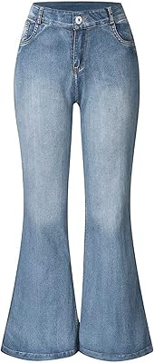 Jean femme taille haute et coupe slim, taille haute élégante avec coupe large et coupe large en bas. DIAYTAR COTE D'IVOIRE est une boutique en ligne généraliste qui offre plus de 300 000 références de produits. Elle est reconnue comme l'une des boutiques leaders en Côte d'Ivoire, proposant une large gamme de produits pour répondre aux besoins divers des clients. Elle se distingue par sa qualité de service et sa fiabilité.