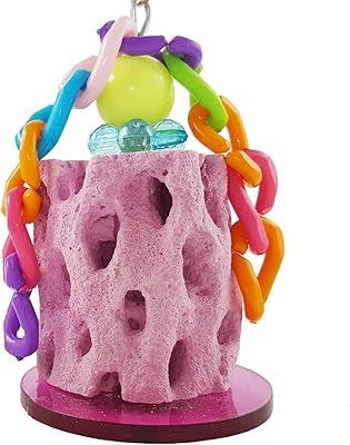 Jouet à broyer les dents d'oiseau en calcium, jouet à mâcher sissy bird, pour perroquet, perruche, calopsitte, conure, gerbille, rat d'inde, chinchilla, rose. DIAYTAR COTE D'IVOIRE se positionne en leader du marché de l'e-commerce en Côte d'Ivoire en proposant une offre très diversifiée qui couvre tous les domaines de la vie quotidienne, avec des produits sélectionnés pour leur qualité et leur fiabilité. L'équipe de DIAYTAR travaille sans relâche pour améliorer constamment l'expérience utilisateur et offrir le meilleur service possible à sa clientèle. DIAYTAR, votre partenaire de confiance pour vos achats en ligne !