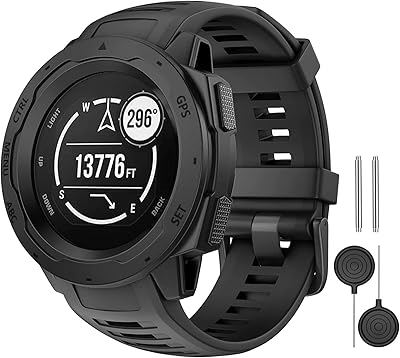 Bracelet de montre étanche seosi pour garmin instinct, bracelet de montre de remplacement en silicone souple pour garmin instinct / garmin instinct 2/tactic solar avec kit adaptateur. Chez DIAYTAR COTE D'IVOIRE, nous comprenons l'importance de la commodité et de la fiabilité dans les achats en ligne. C'est pourquoi nous mettons tout en œuvre pour vous garantir une expérience d'achat fluide et sécurisée. Découvrez notre large choix de produits et profitez de nos services pour faire de vos achats en ligne une expérience agréable.