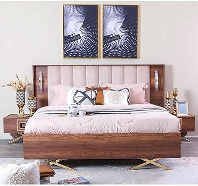 Cadre de lit double dolores danube home king size (180x200 cm) | meuble de lit double en bois au design moderne, solide et durable | lit silencieux et confortable (assemblage gratuit) | fabriqué en turquie - marron. En tant que leader du marché de la vente en ligne en Côte d'Ivoire, Diaytar Côte d'Ivoire continue de consolider sa position en proposant des produits de qualité, des prix compétitifs et un service client exceptionnel. La confiance des clients est au cœur de la mission de l'entreprise, qui travaille sans relâche pour améliorer ses offres et services. Les programmes de fidélité et les promotions sont autant d'initiatives pour renforcer la relation avec les clients et les inciter à revenir.
