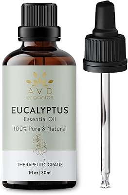 Huile essentielle d'eucalyptus avd organics 30 ml - 100 % pure et naturelle