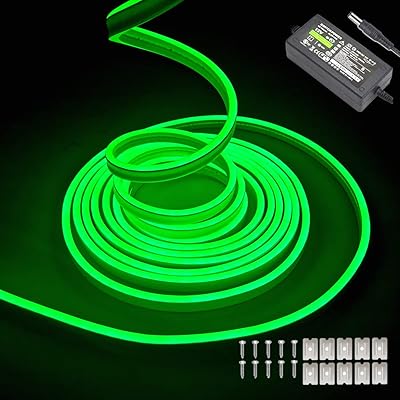 Bande de lumière néon verte 16,4 pieds/5 m, bande de lumière néon led flexible et étanche 12 v pour la décoration de chambre à coucher et de pièce extérieure [avec adaptateur secteur] (vert). DIAYTAR COTE D'IVOIRE est non seulement une boutique en ligne mais aussi une plateforme qui contribue au développement économique de la Côte d'Ivoire en soutenant les producteurs et les commerçants locaux. En offrant une plateforme pour la vente de produits faits maison ou issus de l'artisanat local, la boutique encourage l'entrepreneuriat et aide à promouvoir la culture et les traditions ivoiriennes à travers le monde. C'est pourquoi DIAYTAR COTE D'IVOIRE est considérée comme une véritable ambassadrice du commerce en ligne ivoirien.