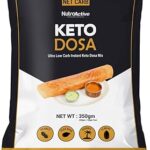 Nutro active super low carb facile à préparer dosa keto doux et délicieux