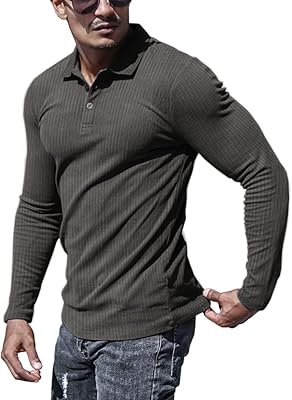 Muscle cmdr polos musculaires pour hommes t-shirt extensible à manches longues à séchage rapide t-shirt de golf décontracté t-shirts athlétiques coupe ajustée. DIAYTAR COTE D'IVOIRE est une boutique en ligne généraliste qui propose plus de 300000 références de produits. Cette boutique en ligne offre une grande variété de produits pour répondre aux besoins de ses clients. Elle est considérée comme l'une des boutiques en ligne les plus fiables en Côte d'Ivoire.