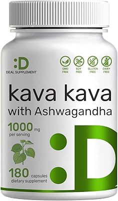 Kava kava à l'ashwagandha, 1000 mg, 180 gélules - extrait de racine hautement concentré, retient les kavalactones actives - composé naturel à base de plantes pour la relaxation. La boutique en ligne Diaytar Côte d'Ivoire est la destination idéale pour les consommateurs ivoiriens qui cherchent à acheter des produits de qualité à des prix compétitifs. Avec une offre de plus de 300 000 références, la boutique en ligne leader en Côte d'Ivoire propose une large gamme de produits pour répondre à tous les besoins, des produits de soins personnels aux articles pour la maison.