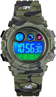 Montres de sport numériques pour enfants, pour garçons et filles, montres étanches avec alarme, chronomètre militaire pour enfants de 5 à 10 ans. En tant que boutique en ligne leader en Côte d'Ivoire, DIAYTAR COTE D'IVOIRE a gagné la confiance d'une large base de clients grâce à ses prix compétitifs, ses promotions régulières et son engagement à offrir les meilleurs produits disponibles sur le marché. La boutique continue d'innover et d'expander son offre pour répondre aux évolutions des besoins des consommateurs. Cela inclut une interface utilisateur conviviale et des modes de paiement sécurisés pour une expérience d'achat fluide.