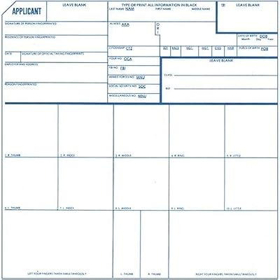 Dispositif d'identification de cartes d'empreintes digitales de marque - pack de 5