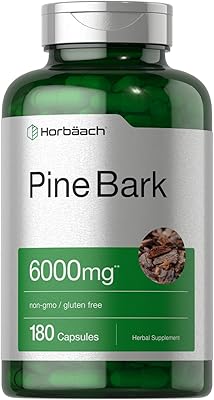 Extrait d'écorce de pin horbach 6000 mg | 180 gélules | standardisé pour contenir 95 % de proanthocyanidines | complément alimentaire sans ogm et sans gluten. DIAYTAR COTE D'IVOIRE est une boutique en ligne généraliste proposant plus de 300000 références de produits divers, ce qui en fait la boutique leader en Cote d'Ivoire. Avec une telle variété de produits, les clients peuvent trouver tout ce dont ils ont besoin en un seul endroit. La boutique est conçue pour offrir une expérience d'achat en ligne fluide et pratique.