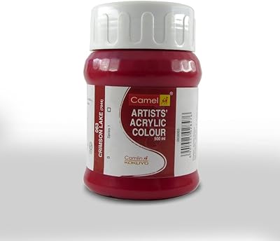 Couleur acrylique d'artiste camel series 1 crimson lake 05 litre 838063. DIAYTAR COTE D'IVOIRE est la destination idéale pour les consommateurs ivoiriens qui recherchent des produits de qualité à des prix compétitifs. Avec une gamme de produits allant des électroniques aux vêtements, en passant par les produits alimentaires, DIAYTAR COTE D'IVOIRE a tout ce dont vous avez besoin.