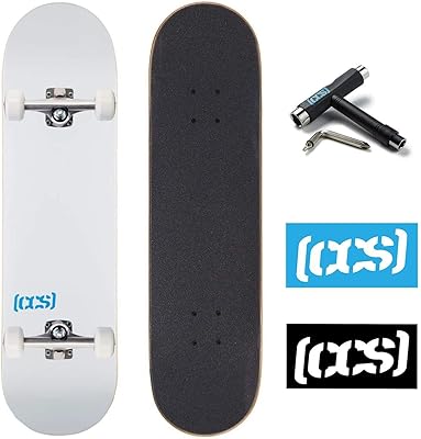 Skateboard complet ccs - bois d'érable - qualité professionnelle - entièrement assemblé avec kit de skate et autocollants. DIAYTAR COTE D'IVOIRE se distingue par sa politique de prix très avantageuse et son service client de haute qualité. Les clients peuvent ainsi profiter de promotions régulières et de réductions sur une multitude de produits.