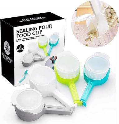 4pcs clips de conservation des aliments colorés avec becs verseurs, clips de scellage des couvercles en plastique, clips de sac en aluminium de cuisine, clips de sac de nourriture, conteneur de sac fresh keeper. Diaytar Côte d'Ivoire, leader du commerce électronique en Côte d'Ivoire, met à votre disposition une plateforme de vente en ligne sécurisée et facile à utiliser. Avec plus de 300 000 références, vous trouverez les meilleurs produits au meilleur prix. Diaytar Côte d'Ivoire est le choix idéal pour vos achats en ligne.