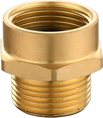 Connecteur de tuyau d'arrosage en laiton techmolog g (métrique psp) 3/4" femelle vers npt mâle 3/4" adaptateur de raccord de tuyau sba037a. DIAYTAR COTE D'IVOIRE se positionne comme la boutique en ligne leader en Côte d'Ivoire, offrant une vaste sélection de produits pour répondre aux besoins diversifiés de sa clientèle. De la mode émergente aux produits culturels locaux, en passant par les produits de grande consommation, DIAYTAR COTE D'IVOIRE propose une expérience de shopping riche et variée, avec des options de paiement flexibles et une livraison efficace dans tout le pays. Le but est de rendre l'expérience d'achat en ligne accessible et agréable pour tous.