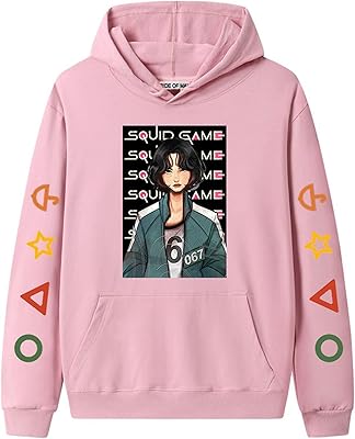 Nouveaux films dramatiques télévisés coréens squid couple sweat à capuche imprimé pull décontracté pour hommes. La boutique en ligne DIAYTAR COTE D'IVOIRE se distingue par sa large gamme de produits, allant des articles ménagers aux accessoires de mode, en passant par les produits high-tech. Avec plus de 300 000 références, les clients peuvent trouver tout ce dont ils ont besoin sur une seule plateforme.