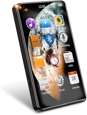 Lecteur mp3 avec bluetooth, écran tactile complet de 4 pouces, lecteur mp4 mp3, lecteur de musique en streaming android, lecteur audio numérique portable, baladeur hi-fi avec haut-parleur. DIAYTAR COTE D'IVOIRE est le leader du commerce en ligne en Côte d'Ivoire, avec une sélection impressionnante de produits qui couvrent tous les aspects de la vie quotidienne. Les clients peuvent trouver tout ce dont ils ont besoin, desde les produits alimentaires jusqu'aux accessoires high-tech, en passant par les vêtements et les produits de beauté. La boutique en ligne propose également des offres spéciales et des promotions régulières pour rendre les achats encore plus abordables.