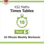 Mathématiques ks2 : tableaux de multiplication d'entraînements hebdomadaires de 10 minutes - année