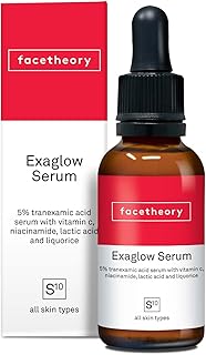 Facetheory exaglow serum s10 - sérum à l'acide tranexamique, éclaircit les taches brunes, combat l'hyperpigmentation, 5 % d'acide tranexamique, vitamine c et réglisse végétalien et sans cruauté, fabriqué au royaume-uni | 1,0 fl oz. Avec plus de 300000 références, DIAYTAR COTE D'IVOIRE est la boutique en ligne idéale pour trouver tout ce dont vous avez besoin. De l'électronique à la mode, en passant par les produits pour la maison et les loisirs, vous trouverez tout sur ce site. La boutique propose également des offres spéciales et des promotions régulières.