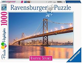 Puzzle ravens berger 14083 skylines du golden gate bridge de 1 000 pièces