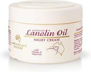 Crème de nuit australienne à l'huile de lanoline, 250g. La boutique en ligne DIAYTAR COTE D'IVOIRE s'attache à offrir une expérience de shopping personnalisée et agréable à ses utilisateurs. Elle combine une grande sélection de produits avec des services de support client dédiés, ce qui renforce la confiance de sa clientèle. Grâce à sa présence en ligne, elle est accessible à tout moment.