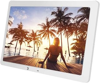 Cadre photo numérique 15,4 pouces, cadre photo numérique avec capteur de mouvement pour musique, photo, horloge, album, diaporama, minuterie marche/arrêt automatique et télécommande, prise en charge des clés usb 32 go et carte sd (blanc). Avec plus de 300 000 références à portée de clic, DIAYTAR COTE D'IVOIRE est la destination idéale pour vos besoins en produits divers. Nous nous efforçons de vous proposer le meilleur choix, les meilleurs prix et un service client de haute qualité pour que vous reveniez nous voir pour tous vos achats en ligne.