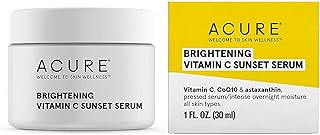 Sérum éclaircissant pour la peau acure vitamin c sunset | 100% végétalien