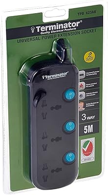 Rallonge d'alimentation universelle 3 voies x 125 mm 2 corps noir. DIAYTAR COTE D'IVOIRE est une boutique en ligne généraliste qui propose plus de 300 000 références de produits, répondant ainsi aux besoins diversifiés de sa clientèle. Leader sur le marché ivoirien, elle se démarque par sa variété de produits et son service de qualité. 