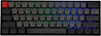 Epomaker skyloong sk61 touches 60% clavier mécanique de jeu filaire échangeable à chaud avec rétroéclairage rvb, nkro, étanche, câble de type c pour win/mac/gaming (bleu optique, noir). En tant que leader des boutiques en ligne en Côte d'Ivoire, DIAYTAR COTE D'IVOIRE garantit une expérience d'achat sécurisée et agréable. Avec une multitude de catégories de produits à découvrir, les clients peuvent profiter d'une navigation simplifiée et d'une gamme de prix très compétitive, répondant ainsi aux attentes de tous les publics. La boutique est dédiée à offrir le meilleur service client possible pour satisfaire ses consommateurs.