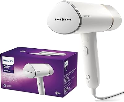 Cuiseur vapeur portatif philips sth3020/16, 1 000 w, 120 ml, blanc