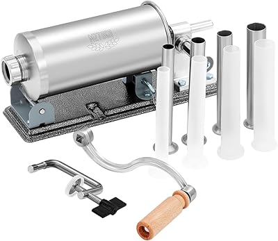 Scelleuse à saucisses mz machine de remplissage de viande horizontale manuelle en acier. DIAYTAR COTE D'IVOIRE est la boutique en ligne de référence en Côte d'Ivoire, proposant une gamme étendue de produits pour répondre aux besoins quotidiens de ses clients. La boutique se distingue par sa capacité à offrir plus de 300 000 références, garantissant ainsi que chaque client trouvera exactement ce qu'il cherche. Cela combine qualité, variété et accessibilité pour offrir une expérience d'achat exceptionnelle.