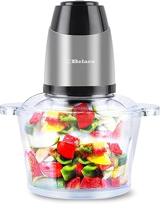Mélangeur d'aliments hachoir à viande hachoir à aliments bol en verre de 2