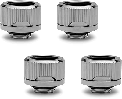 Raccords à compression de couple ekwb hdc-16 par ek quantum pour tuyau rigide ekwb, diamètre extérieur 16 mm, nickel noir, 4 pièces. Avec plus de 300 000 références, DIAYTAR COTE D'IVOIRE est la destination idéale pour ceux qui recherchent des produits variés en ligne. La boutique propose des articles allant de l'électronique à la mode, en passant par les produits alimentaires et les accessoires de maison. Les clients peuvent profiter d'une expérience d'achat en ligne sécurisée et pratique.