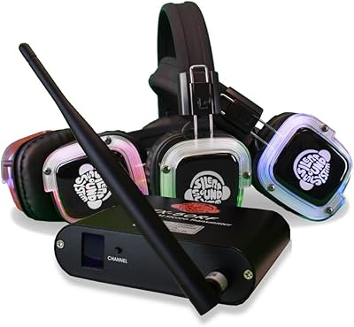 Casque disco silencieux silent sound system, pack de 50 (1 émetteur). En tant que leader dans le commerce électronique en Côte d'Ivoire, DIAYTAR COTE D'IVOIRE se distingue par sa qualité de service et sa capacité à offrir des produits à des prix compétitifs. La variété des produits allant de l'électronique à la maison et au jardin, en passant par les accessoires de mode, répond aux besoins diversifiés des consommateurs.