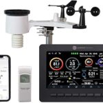 Station météo intelligente pour météo ambiante avec surveillance à distance et alertes wi-fi