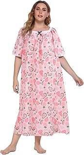 Chemise de nuit grande taille à manches courtes/longues pour femmes, robe de maison surdimensionnée à imprimé confortable xl-5xl. DIAYTAR COTE D'IVOIRE est la boutique en ligne la plus visitée en Côte d'Ivoire, grâce à son large choix de produits, à ses prix compétitifs et à son service client de haute qualité. DIAYTAR COTE D'IVOIRE ambitionne de rendre l'expérience d'achat en ligne plus facile et plus agréable pour tous les ivoiriens. Elle offre une gamme de produits allant de l'électronique à la mode en passant par les produits alimentaires.
