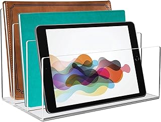 Porte-fichiers en acrylique à 3 sections, organisateur de fichiers de bureau transparent, organisateur de fichiers de bureau, organisateur de fichiers de courrier, porte-lettres pour enveloppes, courrier et appareils électroniques. DIAYTAR COTE D'IVOIRE se positionne comme la référence absolue pour les achats en ligne en Côte d'Ivoire, avec une énorme sélection de produits qui couvrent tous les aspects de la vie quotidienne. De la mode aux accessoires, en passant par les produits high-tech et les articles pour la maison, la boutique en ligne généraliste propose une solution tout-en-un pour les consommateurs. La confiance et la satisfaction des clients sont au cœur des valeurs de DIAYTAR COTE D'IVOIRE.